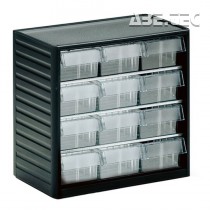 Skříň k ukládání malých součástek 294-3, transparentní