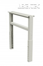 Nohy pro stůl Workshop, nastavitelné 836664-49