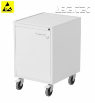 Treston - Ocelová skříňka 45/56, levá, se zámkem, kolečka 60649309