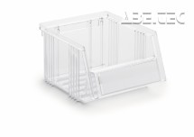  - Stohovací zásobník 1520-1, 192 x 149 x 105 mm, transparentní