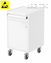 Treston - Ocelová skříňka 45/66, levá, se zámkem, kolečka 60749311