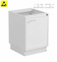  - Ocelová skříňka 45/56, pravá, se zámkem, sokl 60649208