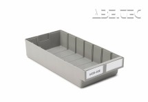  - Policový zásobník Kennoset, šedý, 186x400x80mm, 6420-30R