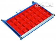  - Dělič do zásuvek 71/75, vyjímatelné boxy 854064-00