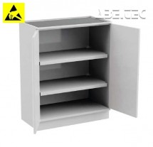 Treston - ESD ocelová skříň s policemi 80/100 C30549001, 800x425x1000mm, šedá