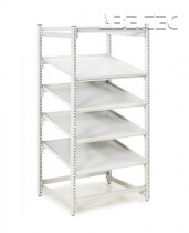  - Základní modul Treston FiFo Flow Rack, M900, 933x805x1860mm, TFR900SS-49