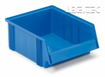 Treston - Stohovací zásobník 3040-6, 400 x 310 x 156 mm, modrý